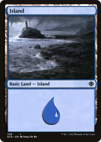Island (338), Starter Commander Decks 338