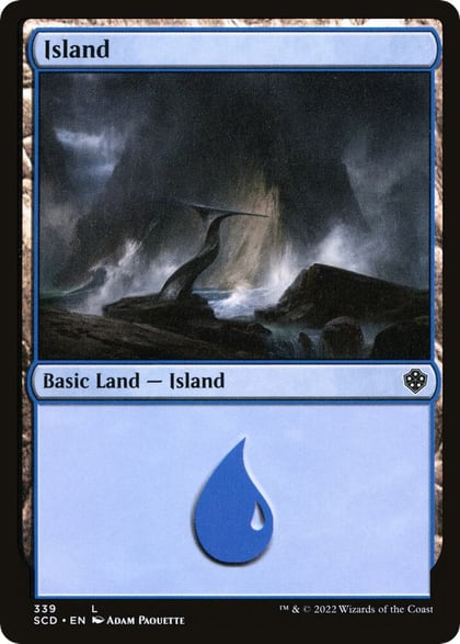 Island (339), Starter Commander Decks 339