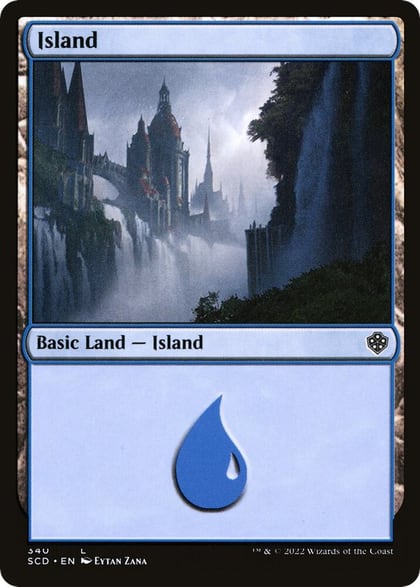 Island (340), Starter Commander Decks 340