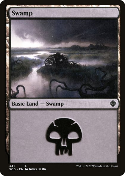 Swamp (341), Starter Commander Decks 341