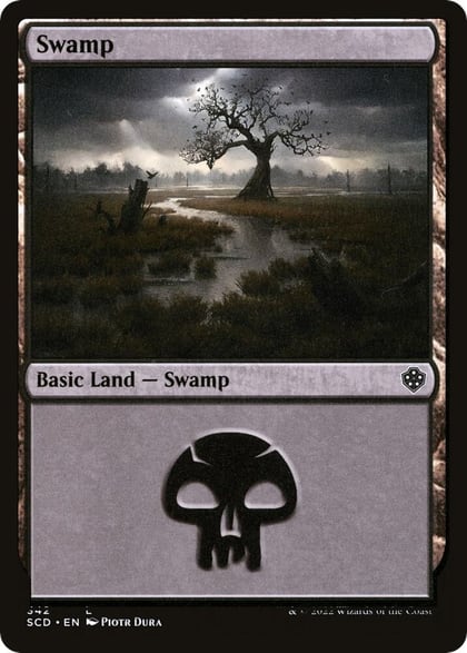 Swamp (342), Starter Commander Decks 342