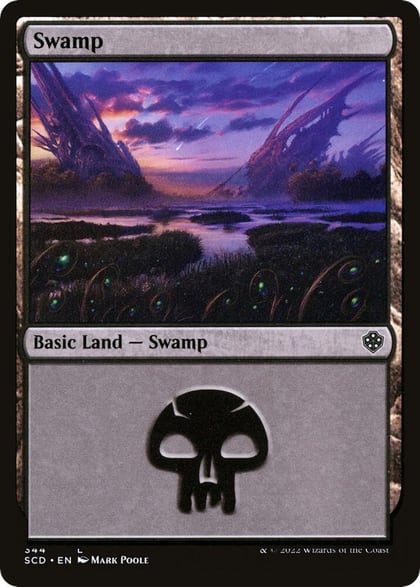 Swamp (344), Starter Commander Decks 344