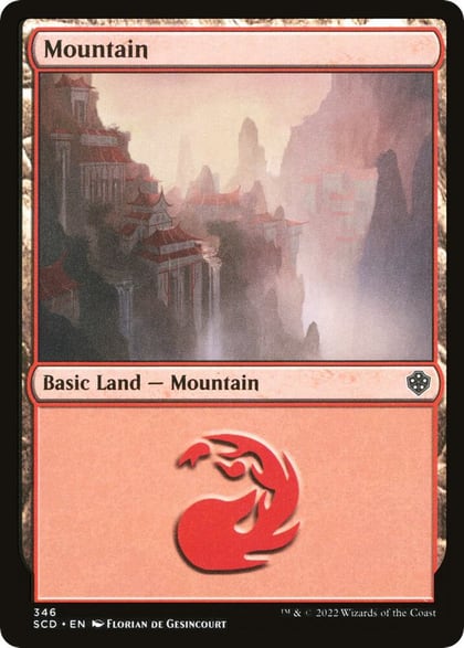 Mountain (346), Starter Commander Decks 346