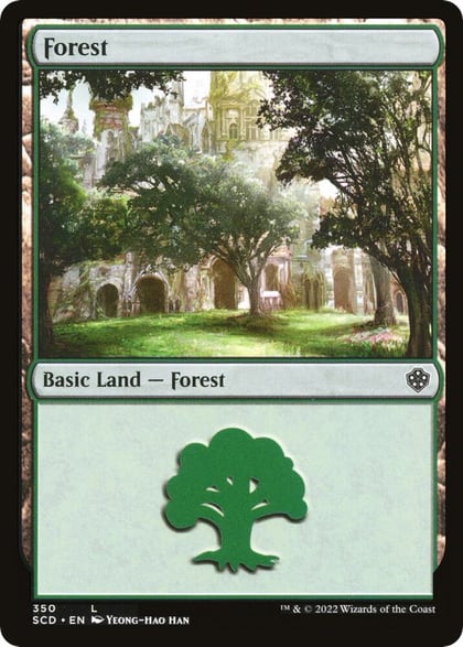 Forest (350), Starter Commander Decks 350