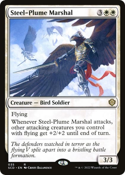 Steel-Plume Marshal, Starter Commander Decks 35