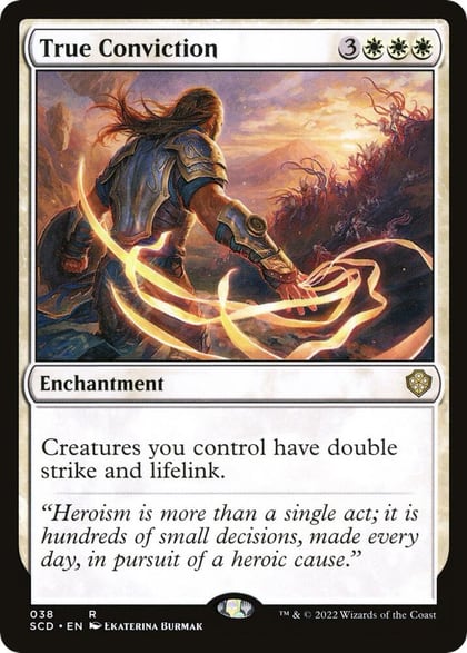 True Conviction, Starter Commander Decks 38