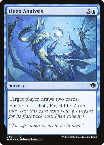 Deep Analysis, Starter Commander Decks 46