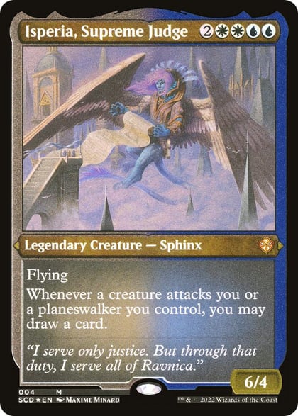 Isperia, Supreme Judge (Foil Etched), Starter Commander Decks 4