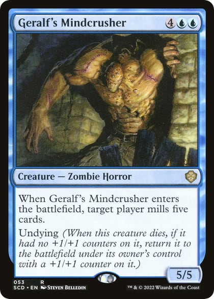 Geralf's Mindcrusher, Starter Commander Decks 53