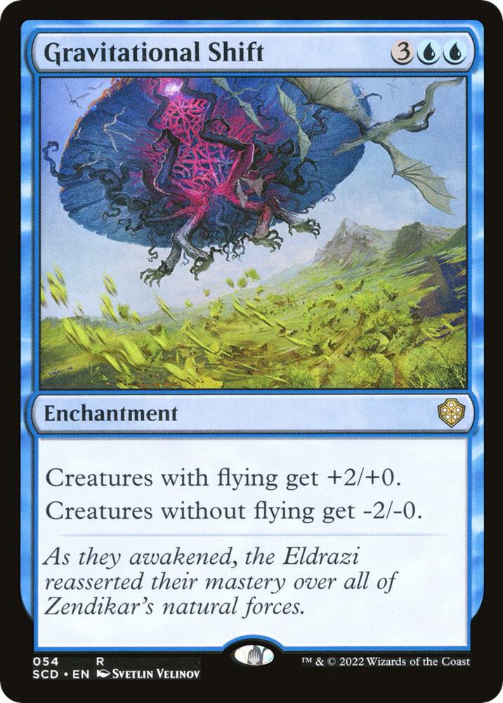 Gravitational Shift, Starter Commander Decks 54