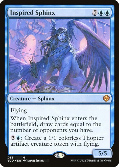 Inspired Sphinx, Starter Commander Decks 55