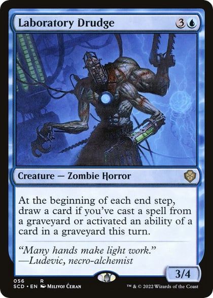 Laboratory Drudge, Starter Commander Decks 56
