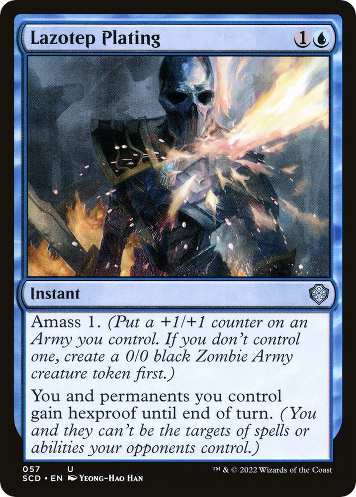 Lazotep Plating, Starter Commander Decks 57