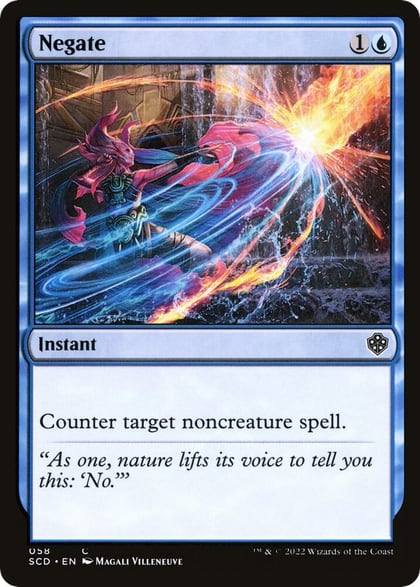Negate, Starter Commander Decks 58