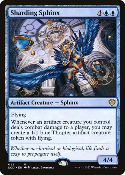 Sharding Sphinx, Starter Commander Decks 59