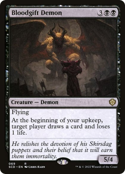 Bloodgift Demon, Starter Commander Decks 69