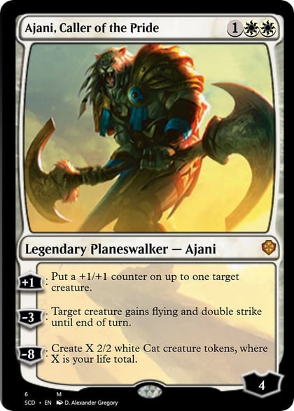 Ajani, Caller of the Pride, Starter Commander Decks 6