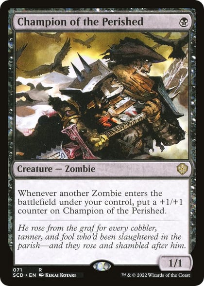 Champion of the Perished, Starter Commander Decks 71