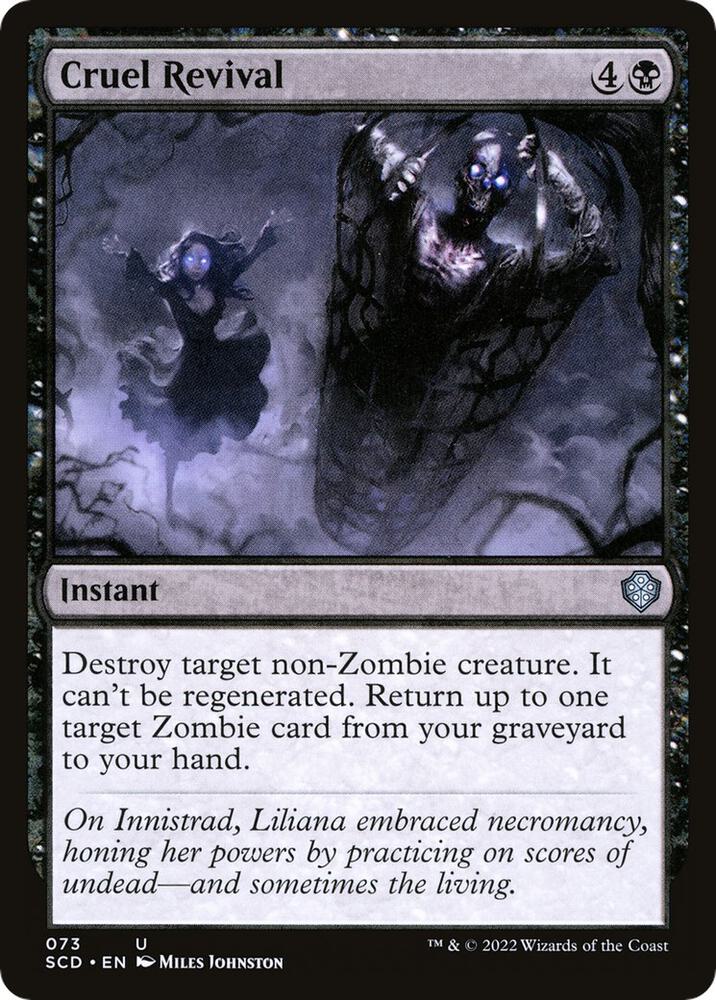 Cruel Revival, Starter Commander Decks 73