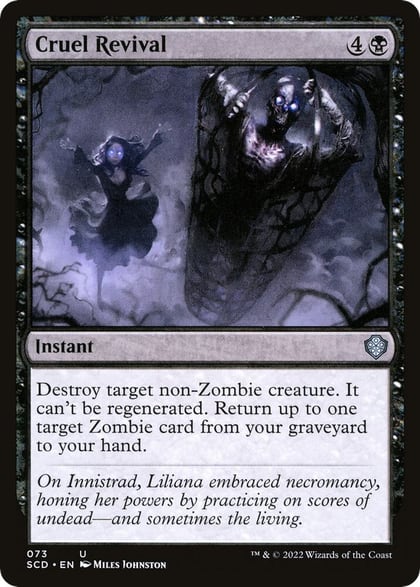 Cruel Revival, Starter Commander Decks 73