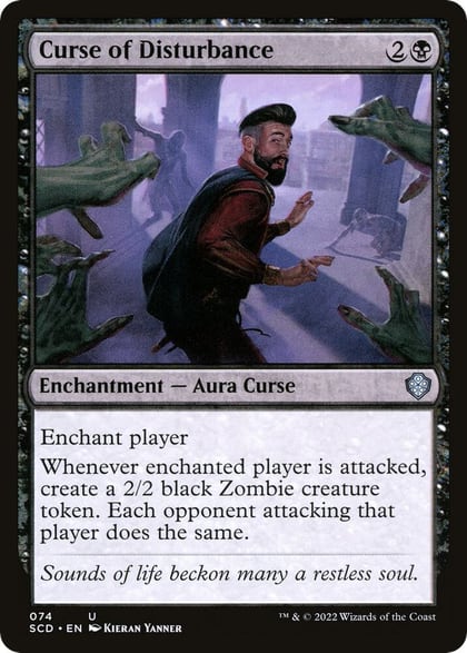 Curse of Disturbance, Starter Commander Decks 74
