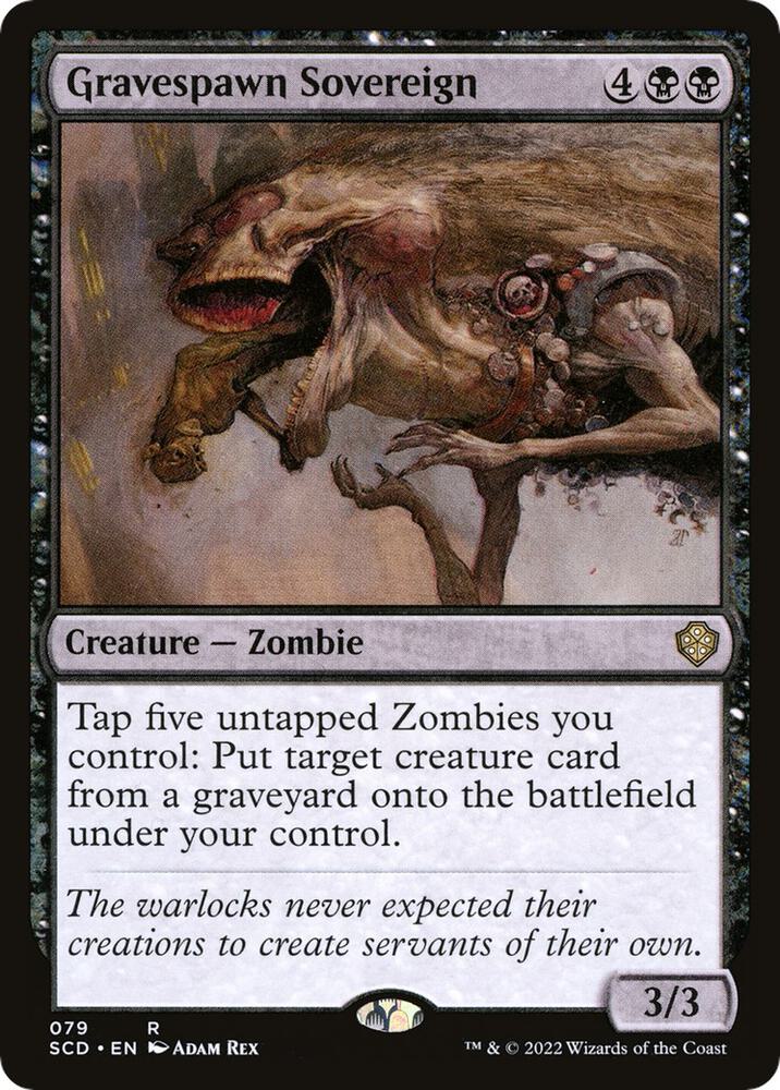 Gravespawn Sovereign, Starter Commander Decks 79