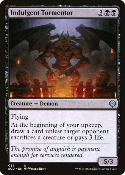 Indulgent Tormentor, Starter Commander Decks 81