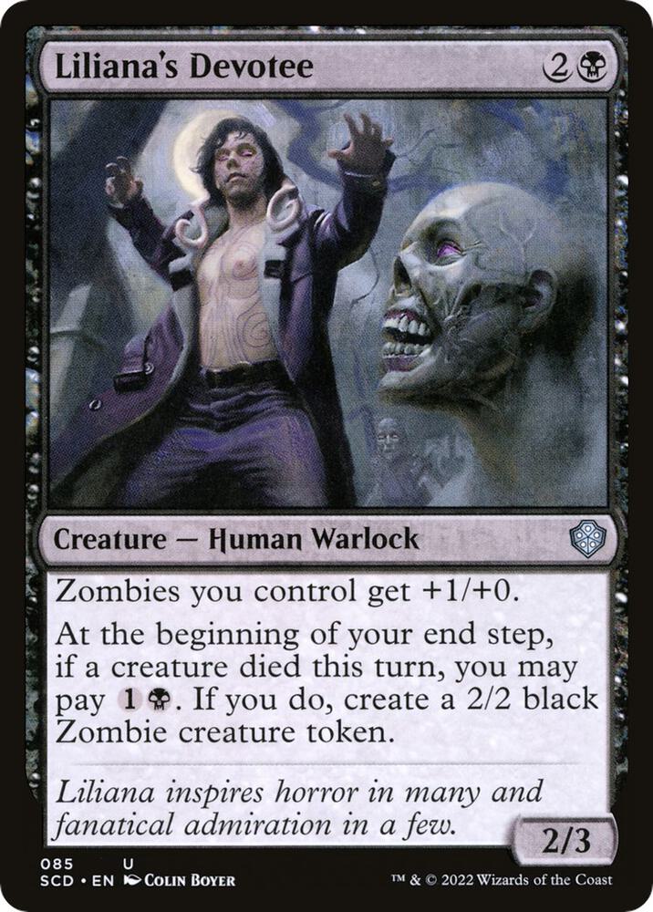 Liliana's Devotee, Starter Commander Decks 85