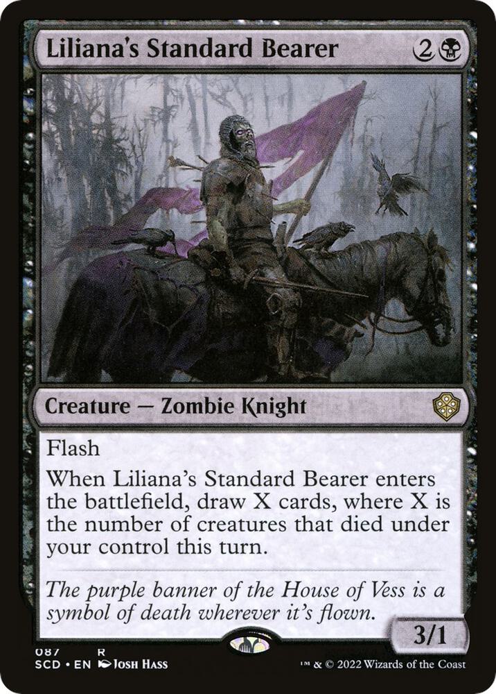 Liliana's Standard Bearer, Starter Commander Decks 87
