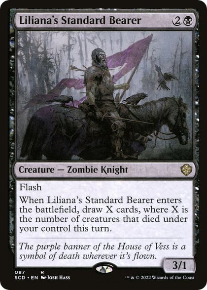Liliana's Standard Bearer, Starter Commander Decks 87