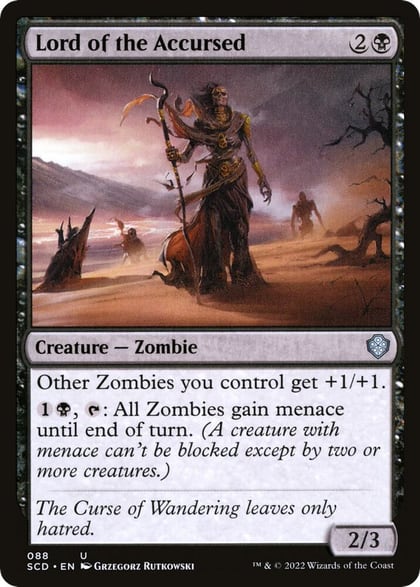 Lord of the Accursed, Starter Commander Decks 88