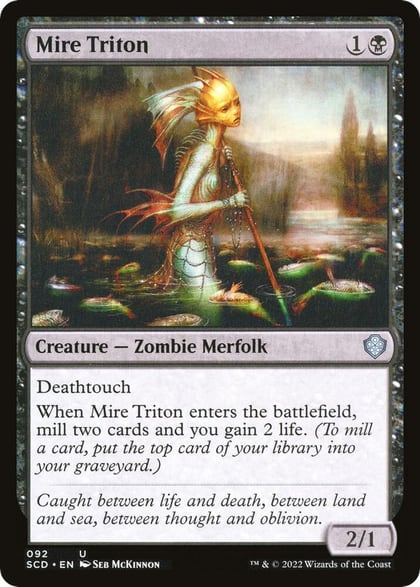 Mire Triton, Starter Commander Decks 92