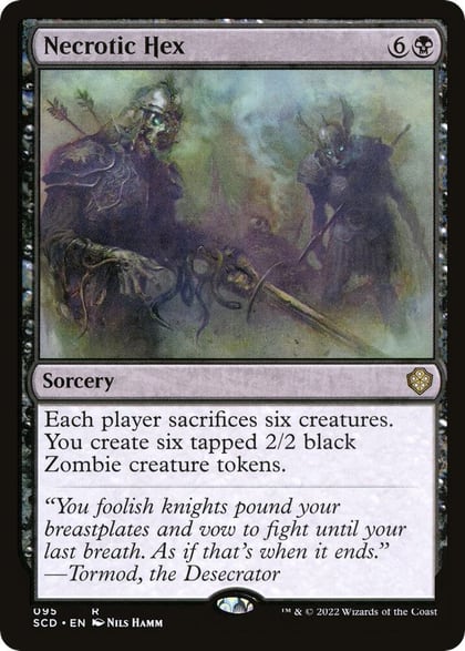 Necrotic Hex, Starter Commander Decks 95