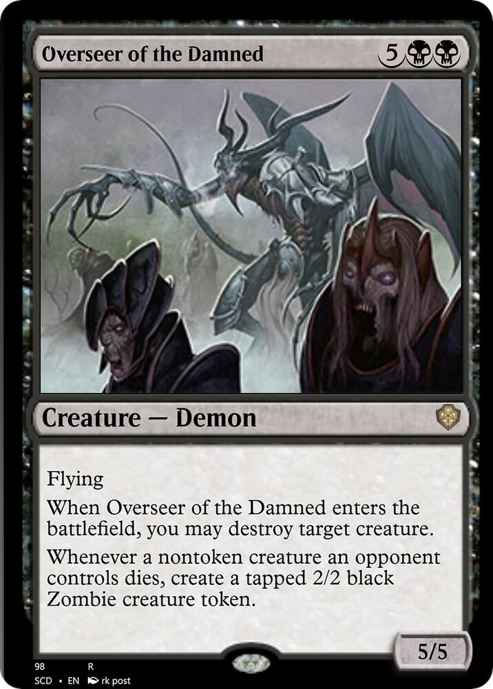 Overseer of the Damned, Starter Commander Decks 98