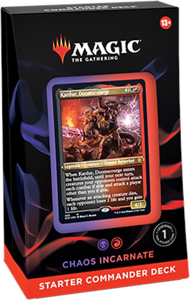 Starter Commander Deck - Chaos Incarnate, Starter Commander Decks P448435