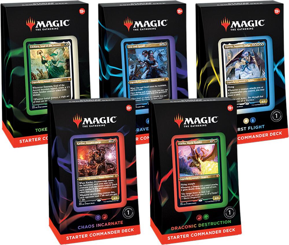 Starter Commander Deck - Set of 5, Starter Commander Decks P448437