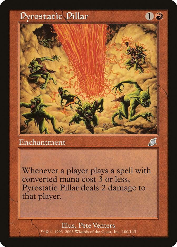 Pyrostatic Pillar, Scourge 100