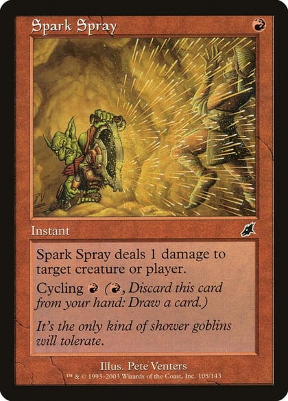 Spark Spray, Scourge 105