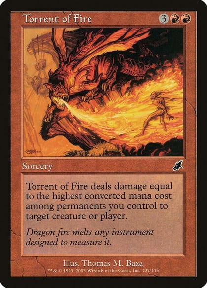 Torrent of Fire, Scourge 107