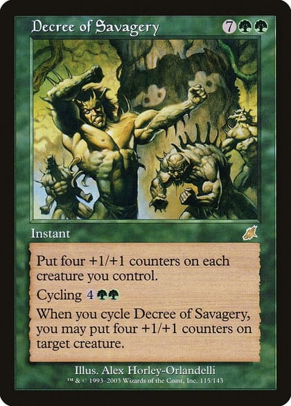 Decree of Savagery, Scourge 115