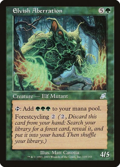 Elvish Aberration, Scourge 118