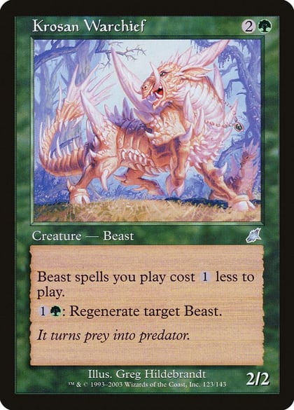 Krosan Warchief, Scourge 123