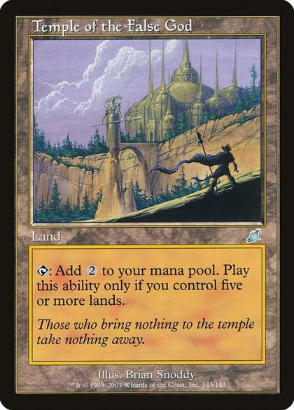 Temple of the False God, Scourge 143