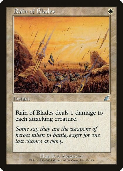 Rain of Blades, Scourge 20