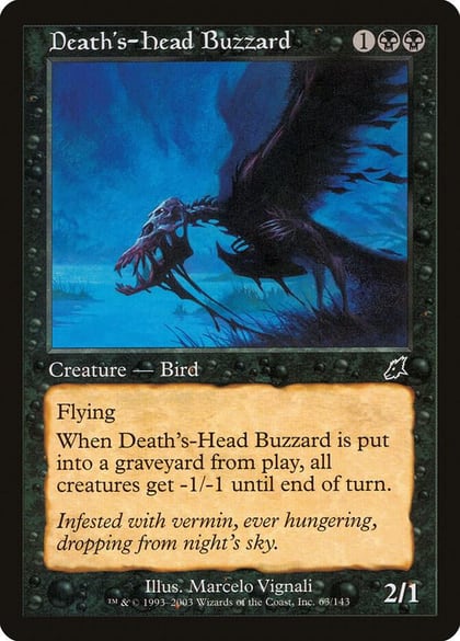 Death's-Head Buzzard, Scourge 63