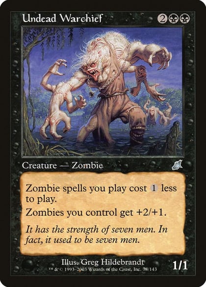 Undead Warchief, Scourge 78