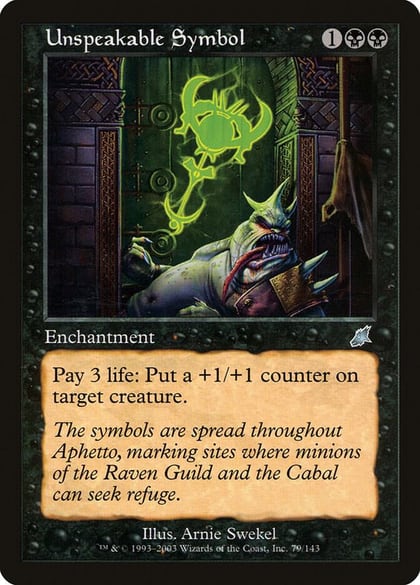 Unspeakable Symbol, Scourge 79