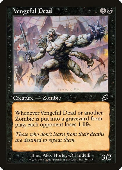 Vengeful Dead, Scourge 80