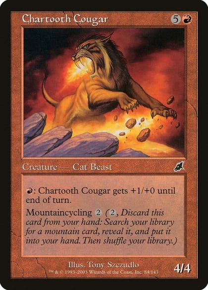 Chartooth Cougar, Scourge 84