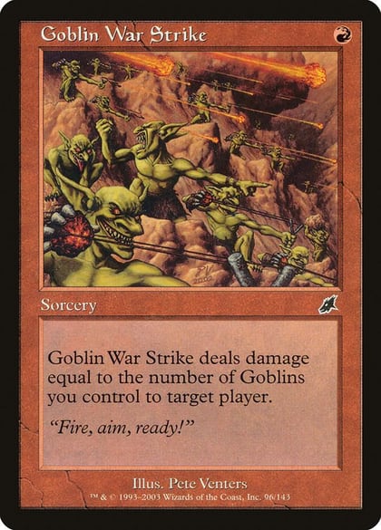 Goblin War Strike, Scourge 96